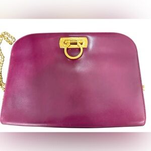 ❌ SOLD! Ferragamo Gancini Bag COA